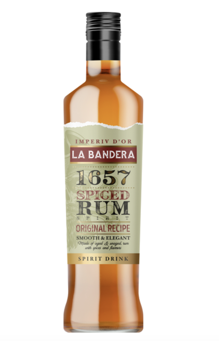 Напій алк. на основі рому La Bandera Spiced Rum 35% 1 л